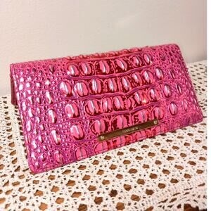 SIMPLY STUNNING! Brahmin in HTF Red Dragon Ady wallet